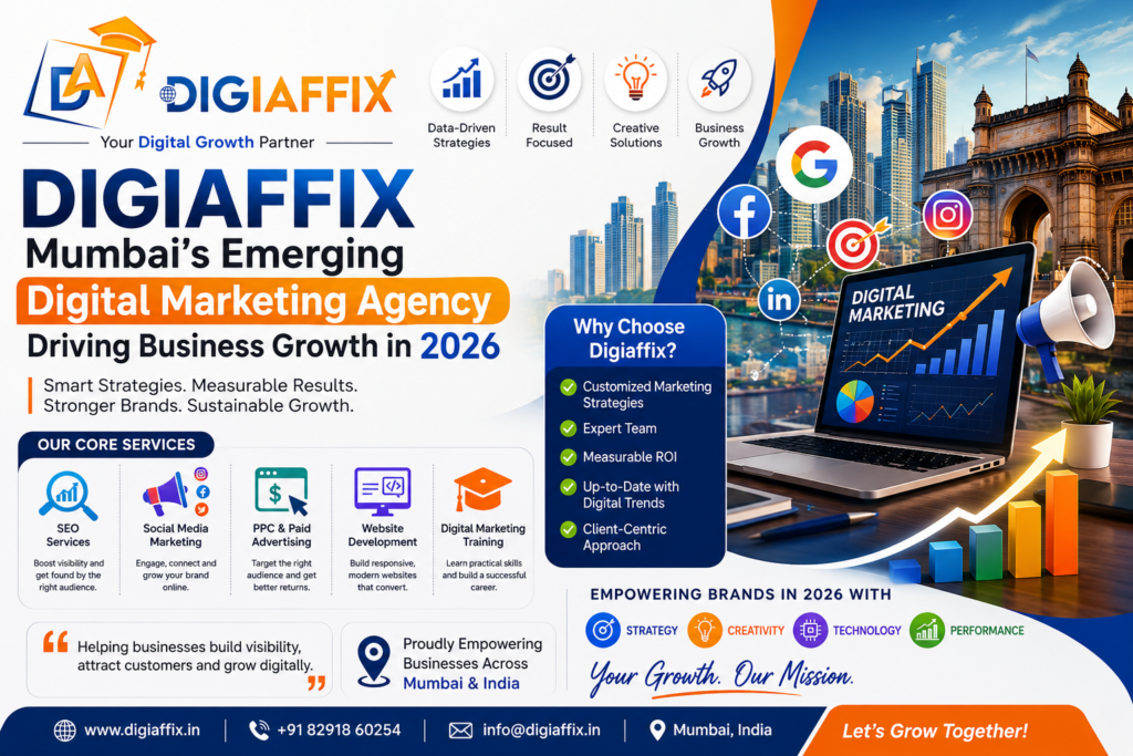 Digiaffix: Mumbai’s Emerging Digital Marketing Agency Driving Business Growth in 2026
